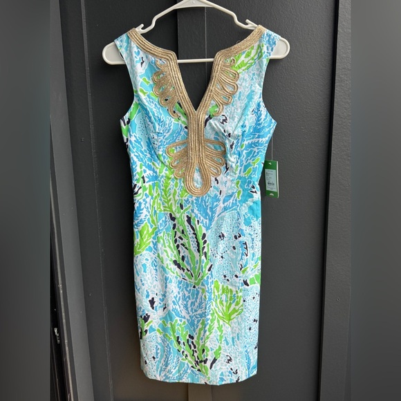 Lilly Pulitzer Janice Shift Dress in size 00 - Picture 3 of 13